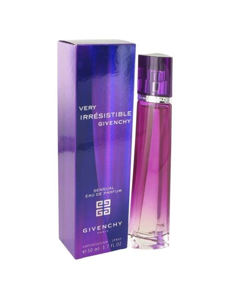 givenchy very irresistible sensual eau de parfum spray 50ml